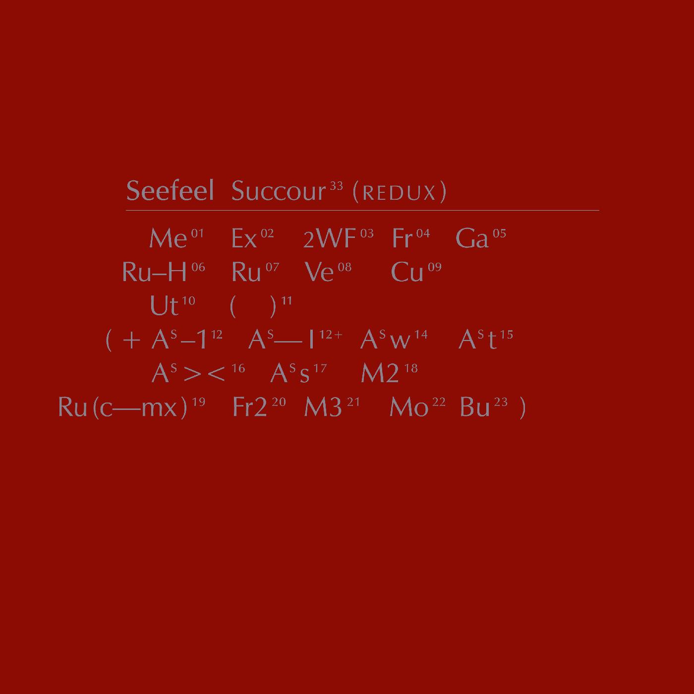(image for) Seefeel - Succour (Redux)